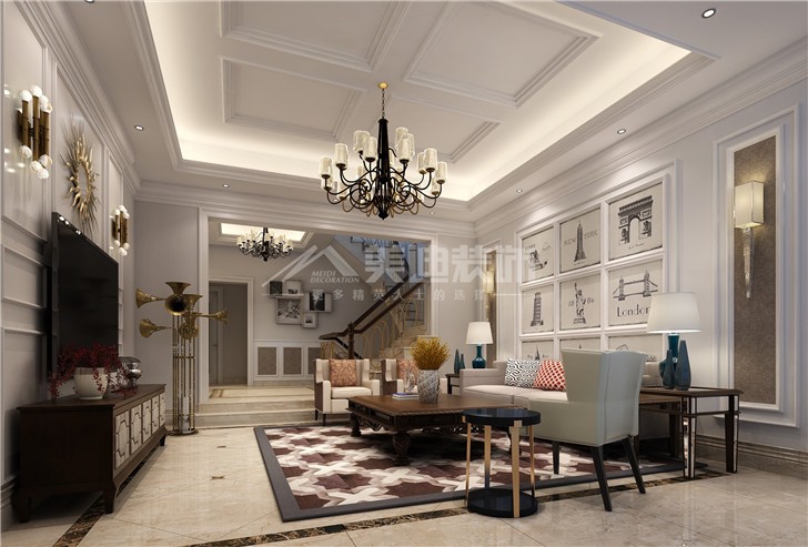 复式楼装修效果图