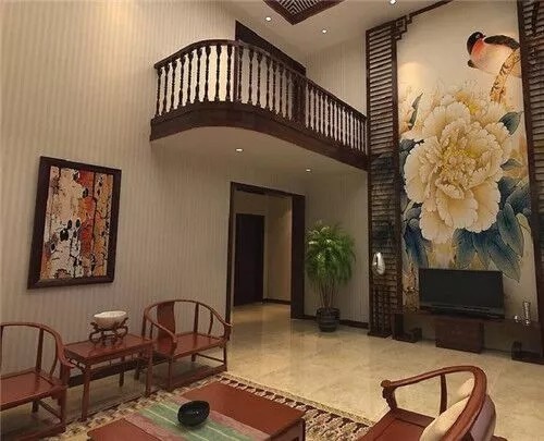 中式田园风格装修效果图