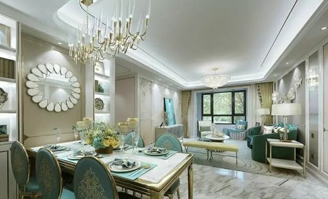 法式风格装修效果图